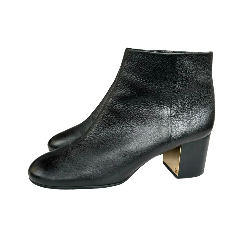 Tory Burch Cleveland Booties Black Ankle Boots Women